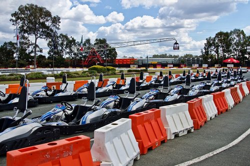 gocarts  racing  lineup