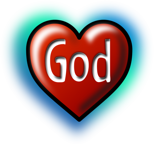 god heart love