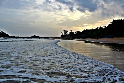 gokarna beach sunset