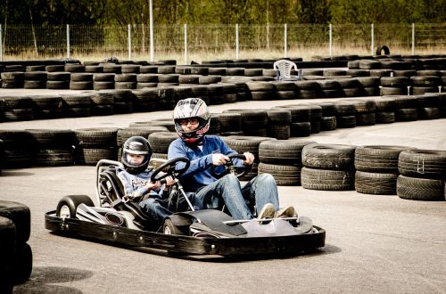 gokart sports action