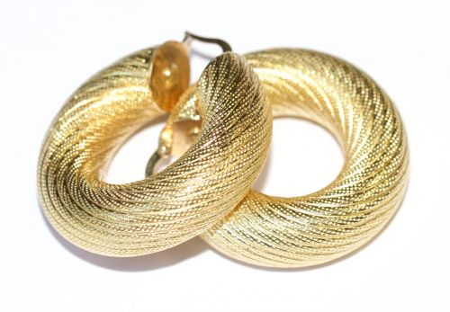 earrings gold hoops
