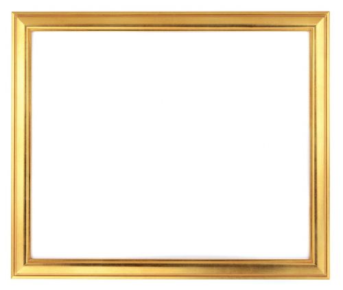 gold photo frame classical