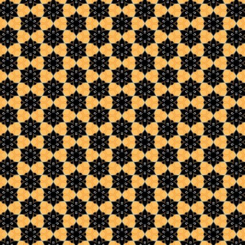 gold black pattern