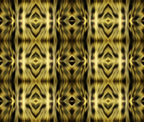 Gold And Black Diamond Pattern