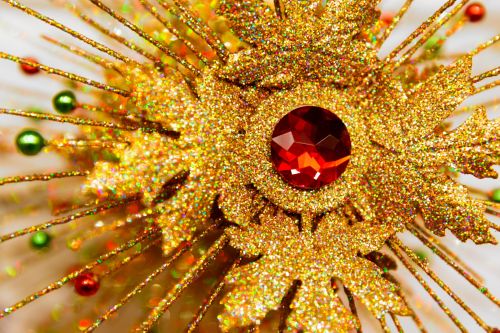 Gold Christmas Tree Topper