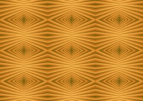 Gold Diamond Pattern Wallpaper