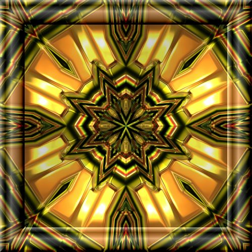 Gold Kaleidoscope