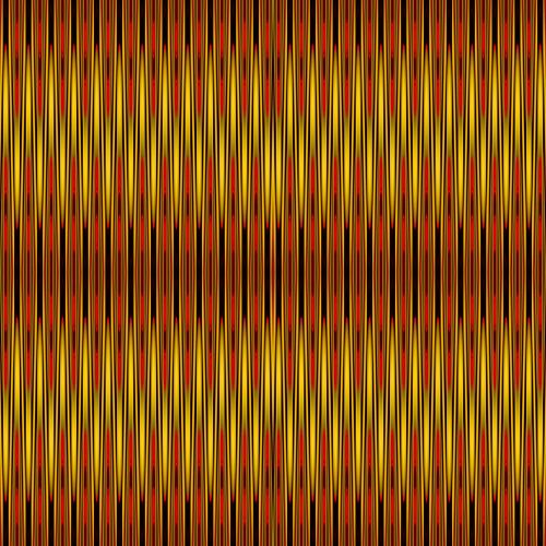 Gold Red Striped Metal Background
