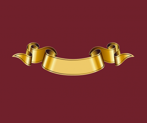 gold ribbon ribbon heraldry