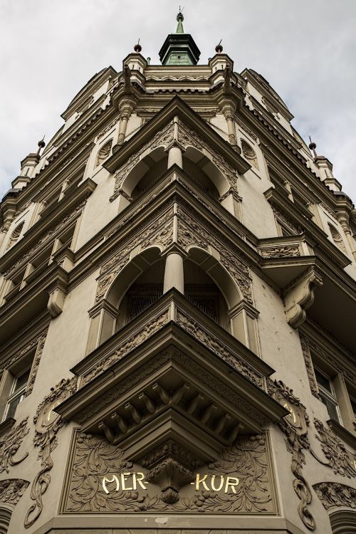 golden city prague facade