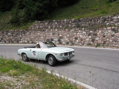 golden cup of the dolomites vintage car italian style