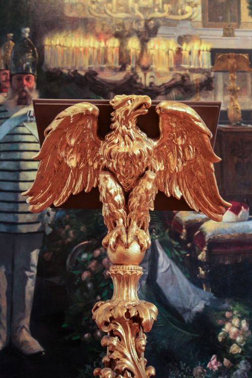 golden eagle podium russian