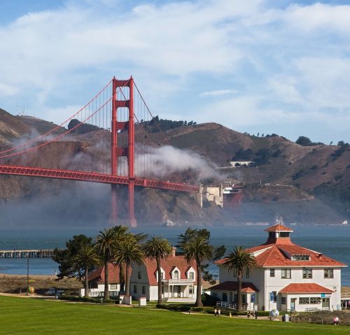 golden gate bridge fog san francisco