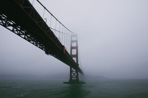 golden gate bridge architecture water