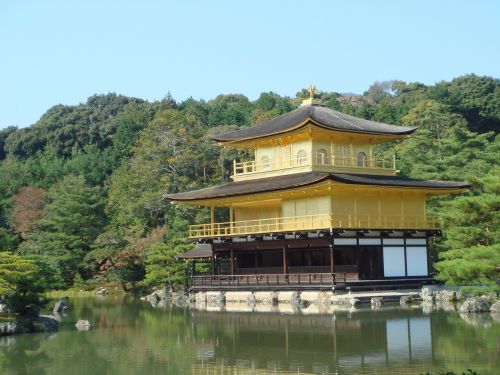 golden pavilion temple world heritage japan
