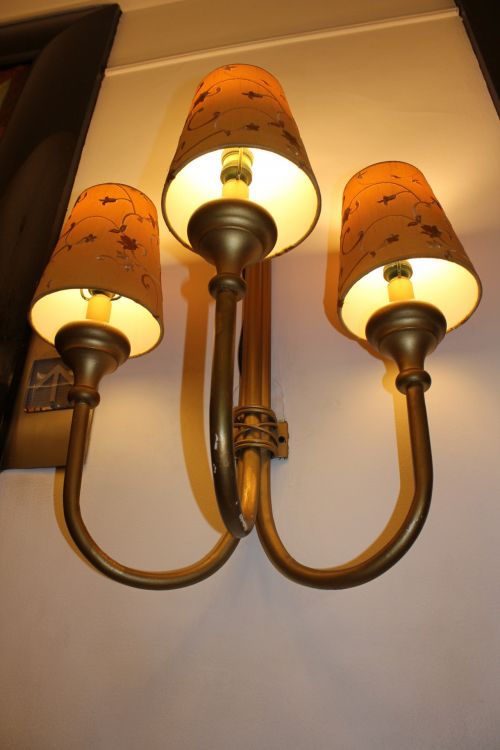 Golden Wall Lamp