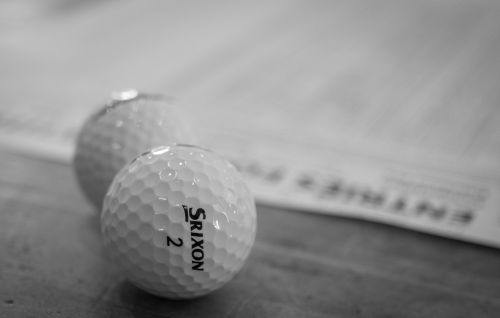 golf balls table