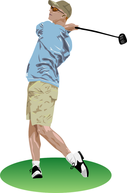 golf golfer playing
