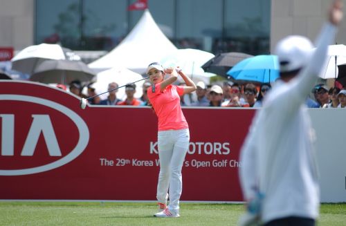 golf south korea women's open not out