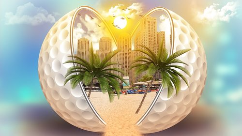 golf ball ball  background  vacations