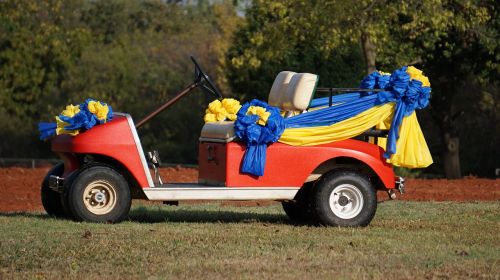 golf car vehicle wedding car