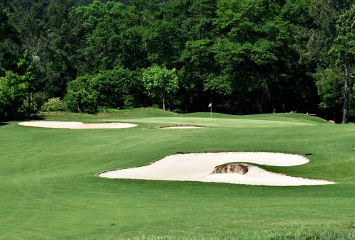 golf course  sand trap  outdoors