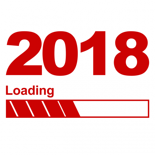 good year 2018 greetings