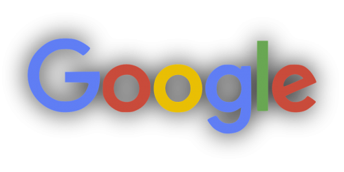 google logo shadow