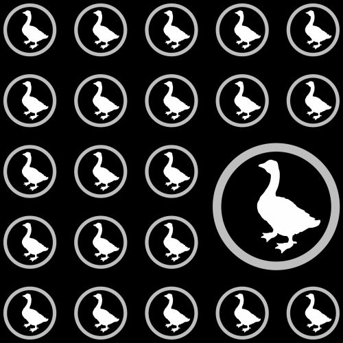 Goose Wallpaper Pattern