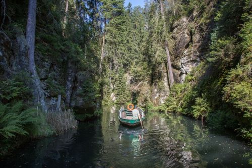 gorge boat trip kirnitzschklamm