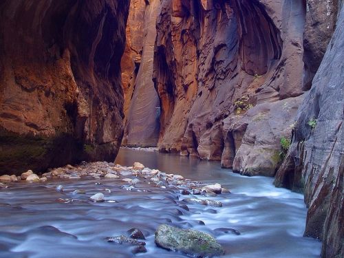 gorge canyon riverbed