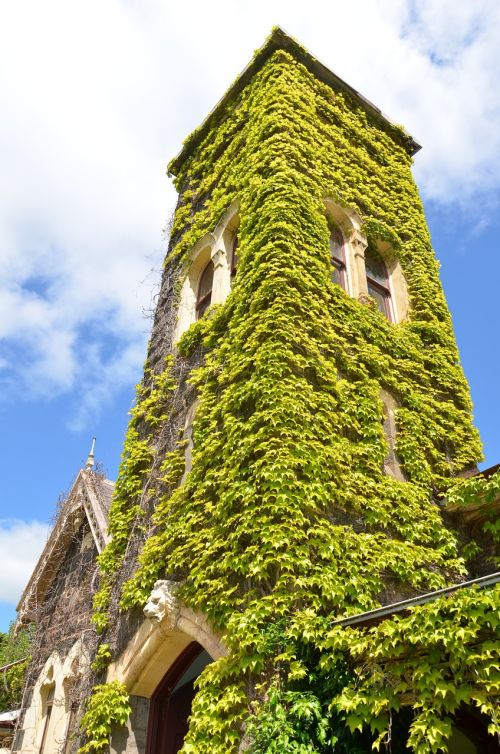 gothic mansion tower