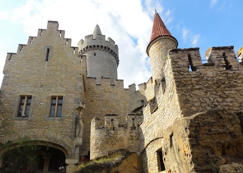 gothic  castle  czechia
