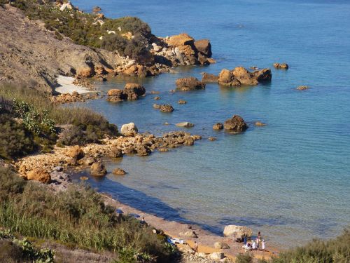 gozo beach deserted