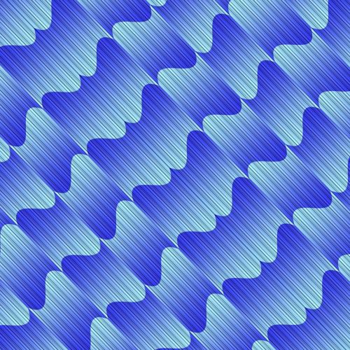 gradient blue pinstripes