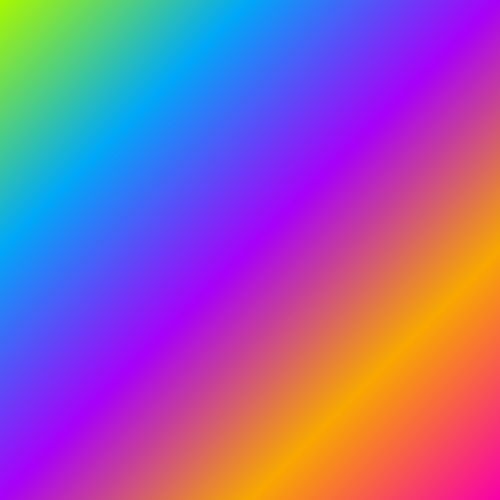 gradient neon colorful