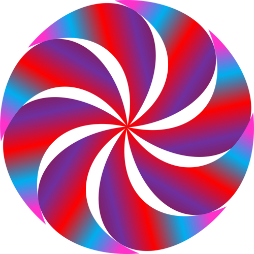gradient swirl design