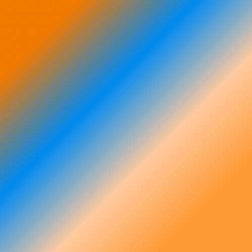 gradient orange aqua