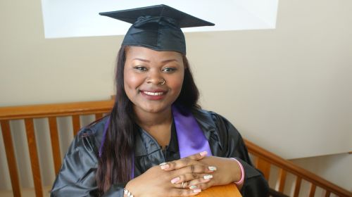 graduate female college