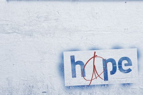 graffiti background hope