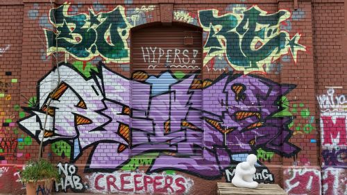 graffiti letters text