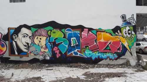 graffiti dali artistic