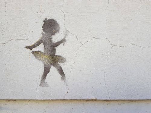 graffiti street art girl
