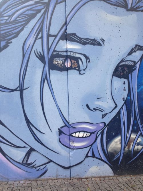 graffiti sad woman desperate girl