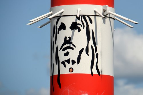 graffiti  jesus  street art