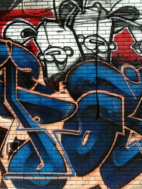 graffiti art wall