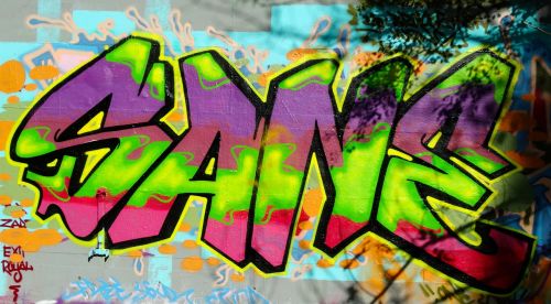 graffiti color colorful