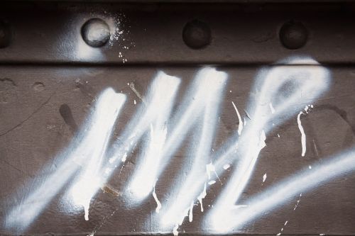 graffiti metal grunge