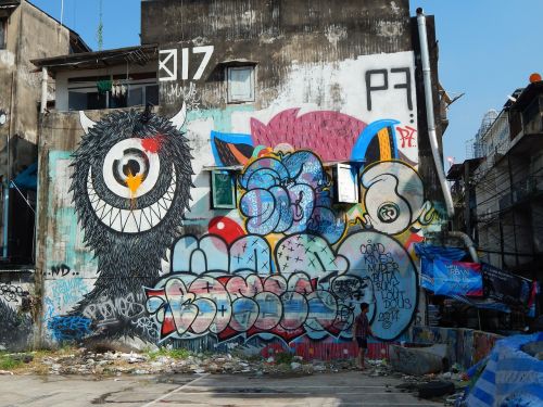 graffiti bangkok street art