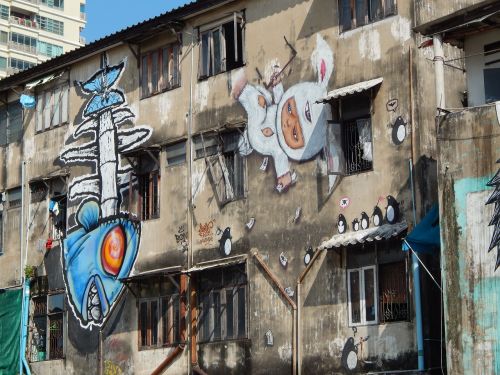 graffiti bangkok thailand